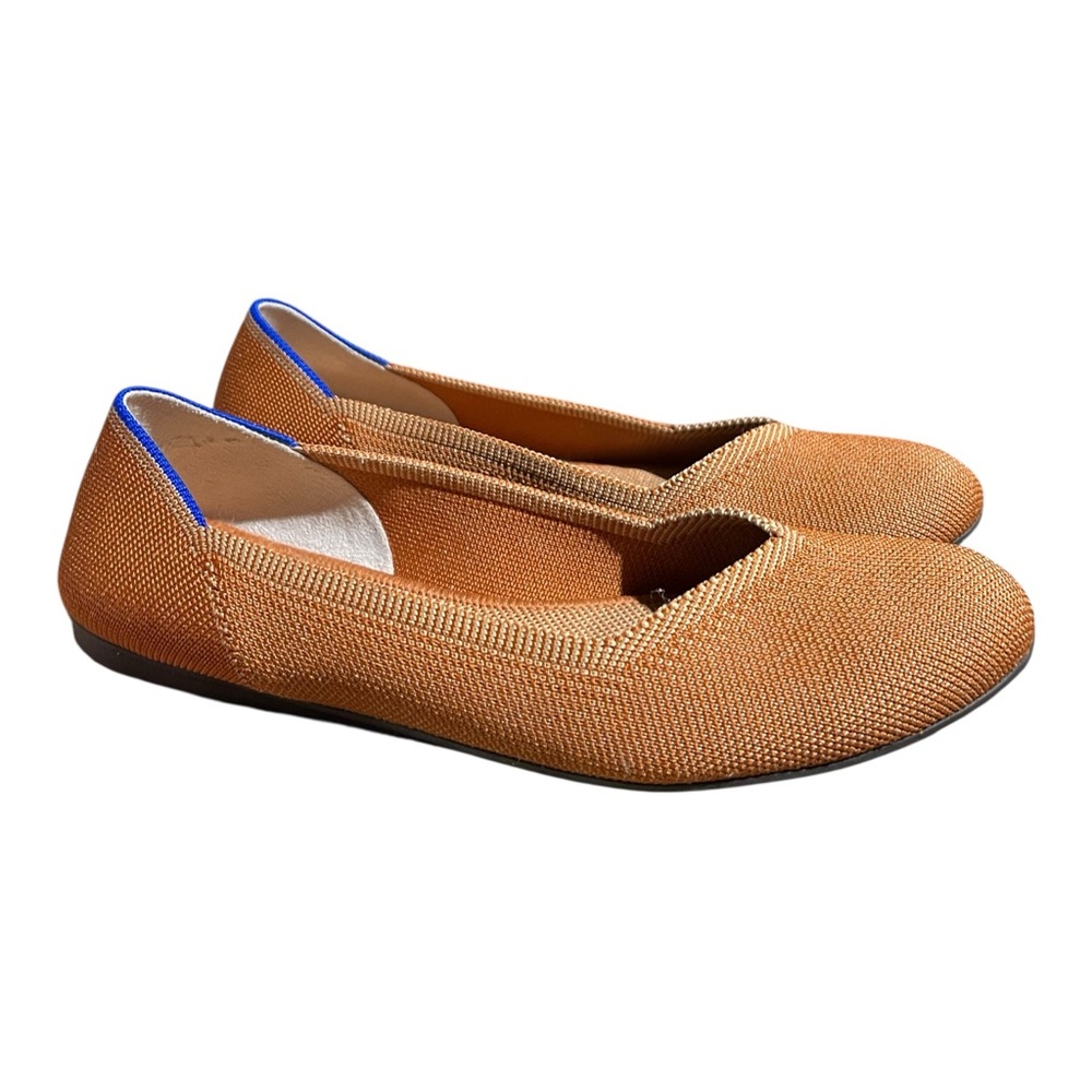 Rothy's Amber Textile Slip On Ballet The Flat Travel Shoes